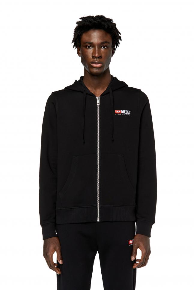 S-GINN-HOOD-ZIP-DIV SWEAT-SHIRT