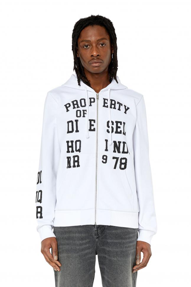 S-GINN-HOOD-ZIP-K7 SWEAT-SHIRT