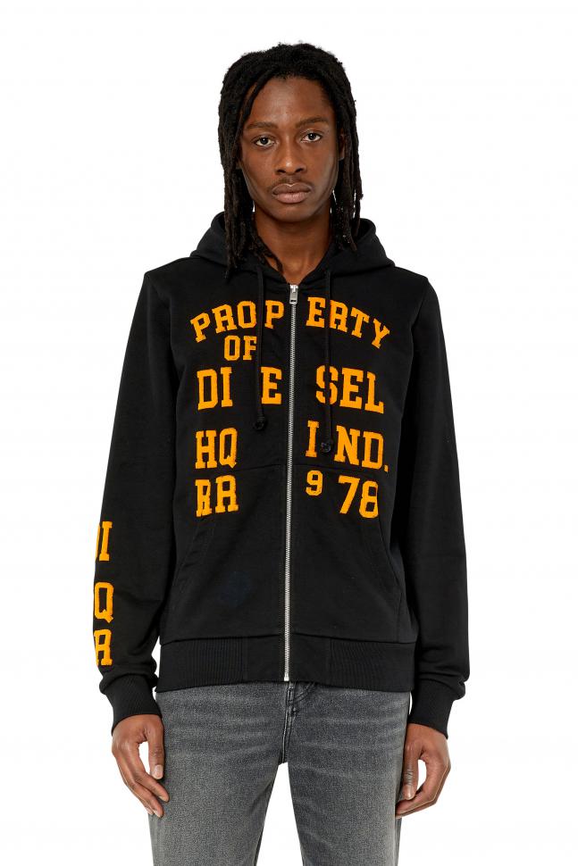 S-GINN-HOOD-ZIP-K7 SWEAT-SHIRT