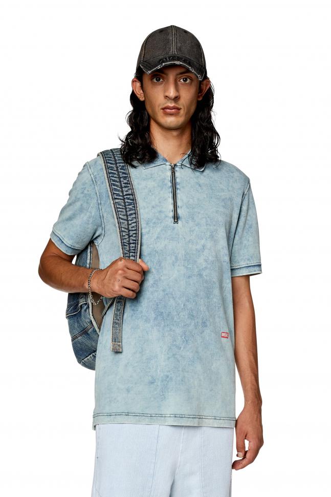 T-SMITH-ZIP POLO