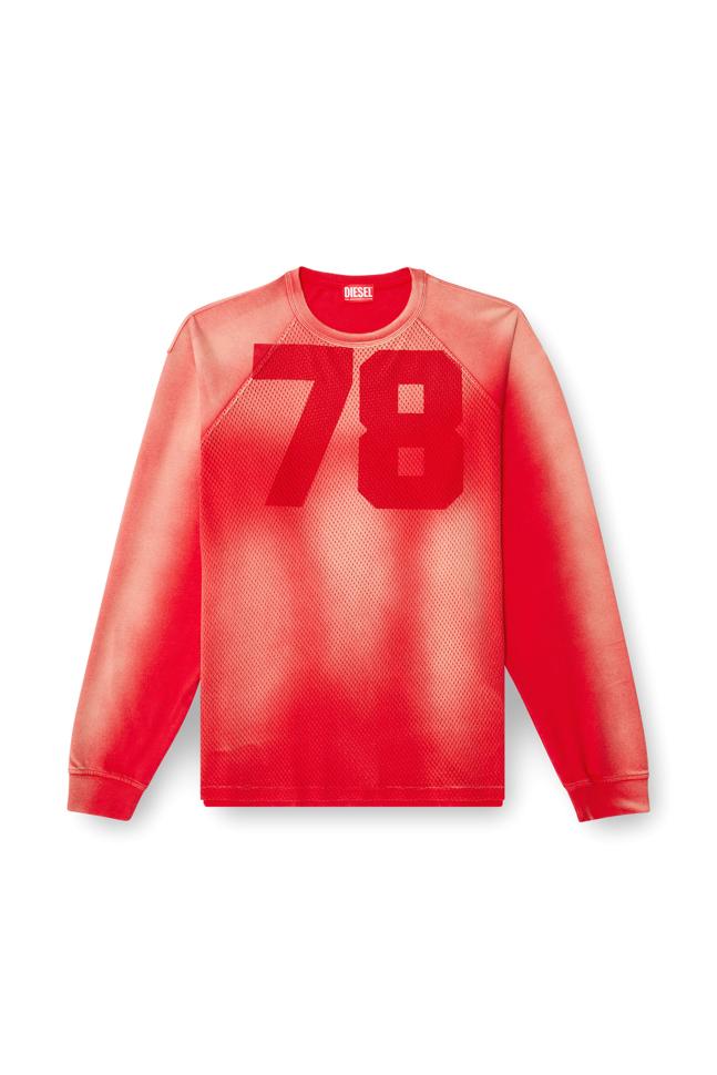 T-ROXTER-LS-MESH MAGLIETTA