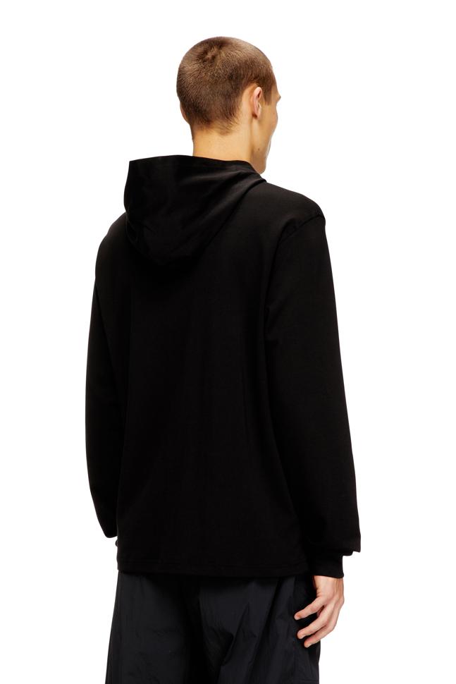 T-BILL-LS-HOOD-MET MAGLIETTA