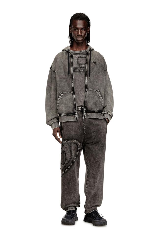 S-BOXT-HOOD-ZIP-DEN FELPA