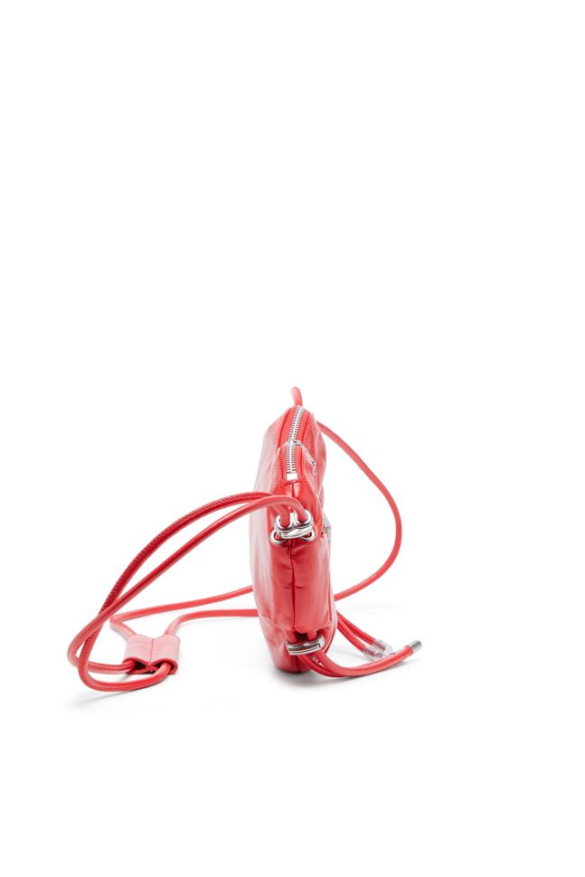 SCRUNCH-D HEART SHOULDER BAG