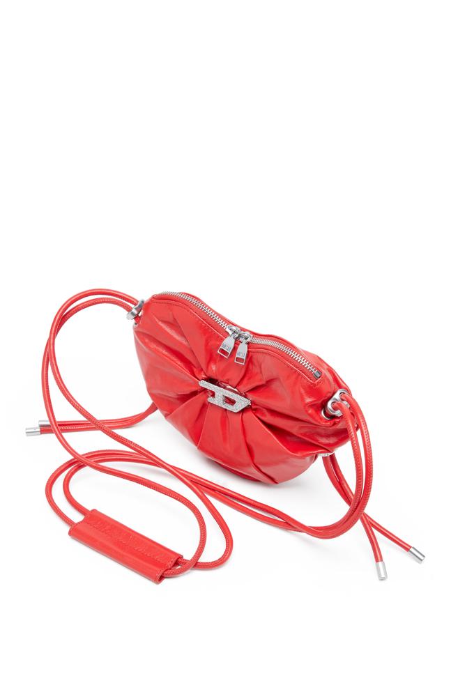 SCRUNCH-D HEART SHOULDER BAG