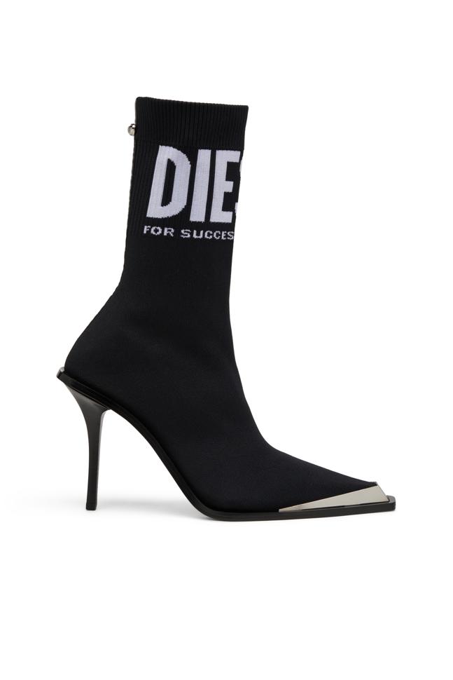 D-TONA HEEL SOCK BOOTS