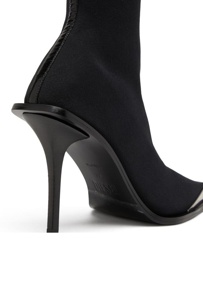 D-TONA HEEL SOCK BOOTS
