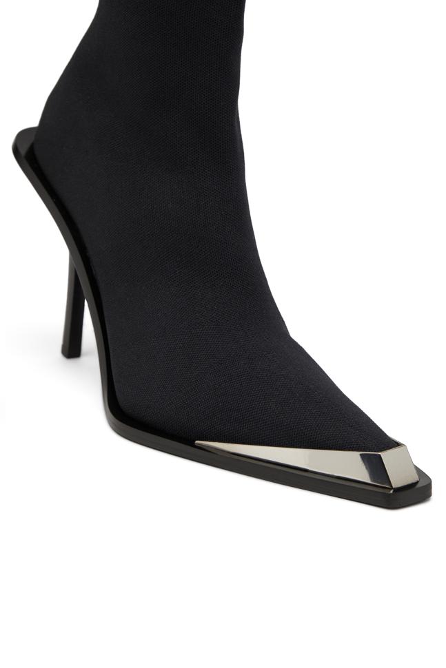 D-TONA HEEL SOCK BOOTS