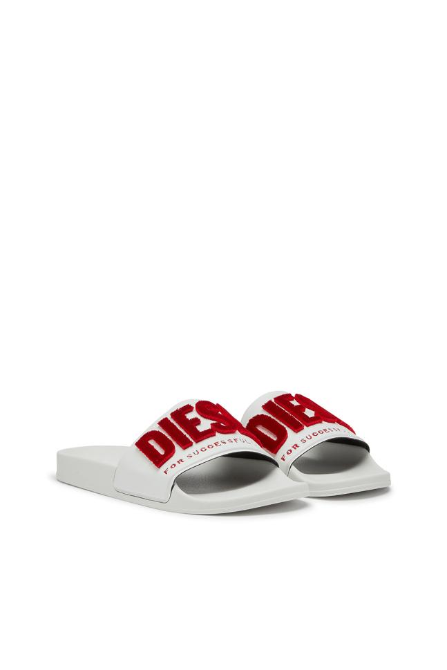 SA-MAYEMI FLOCK SANDALS