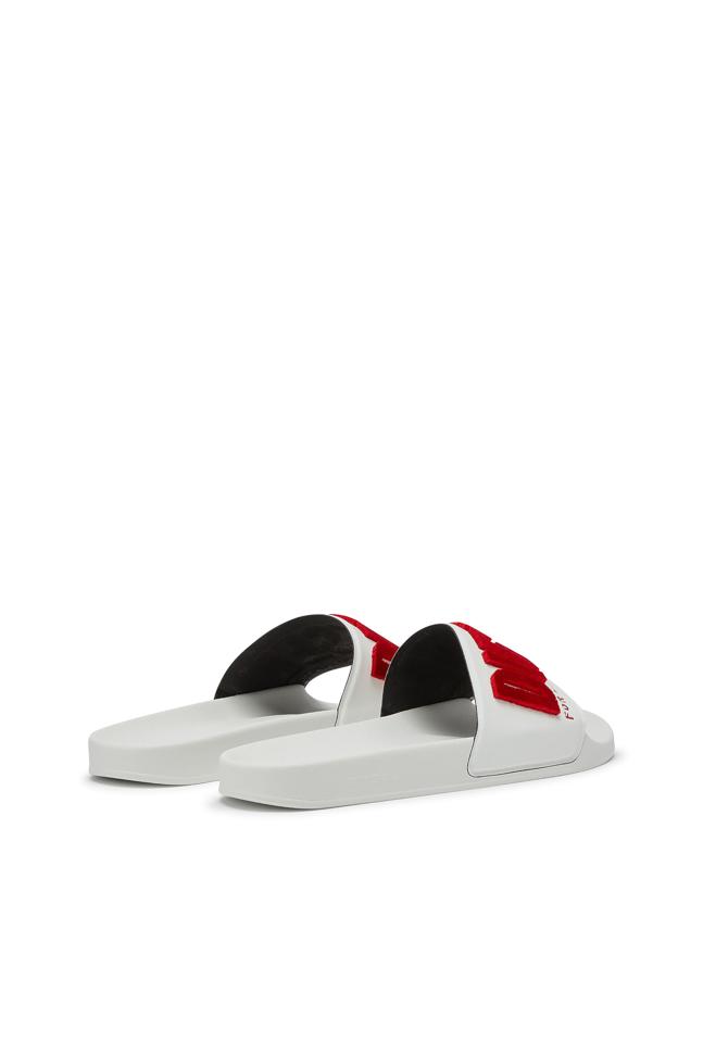 SA-MAYEMI FLOCK SANDALS
