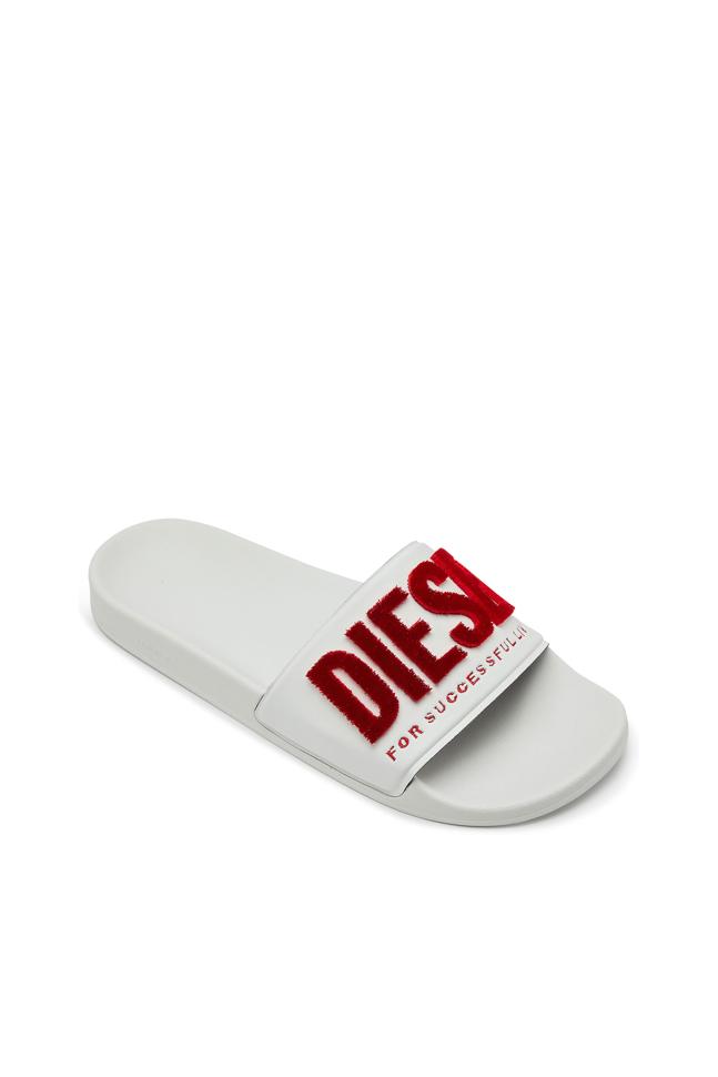 SA-MAYEMI FLOCK SANDALS