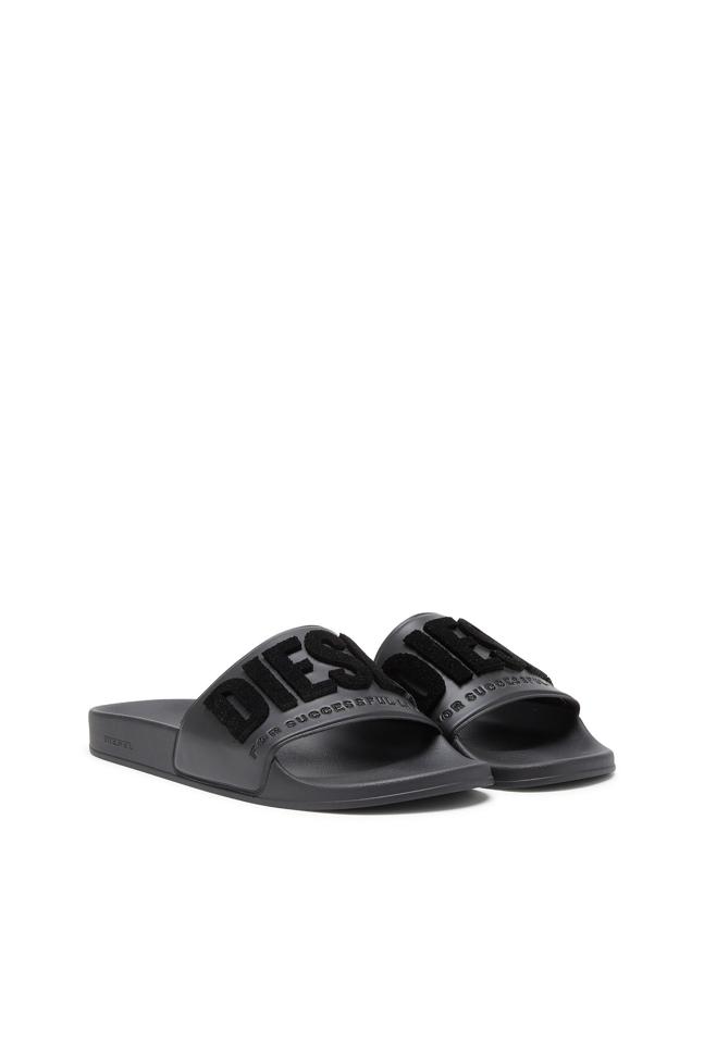 SA-MAYEMI FLOCK SANDALS