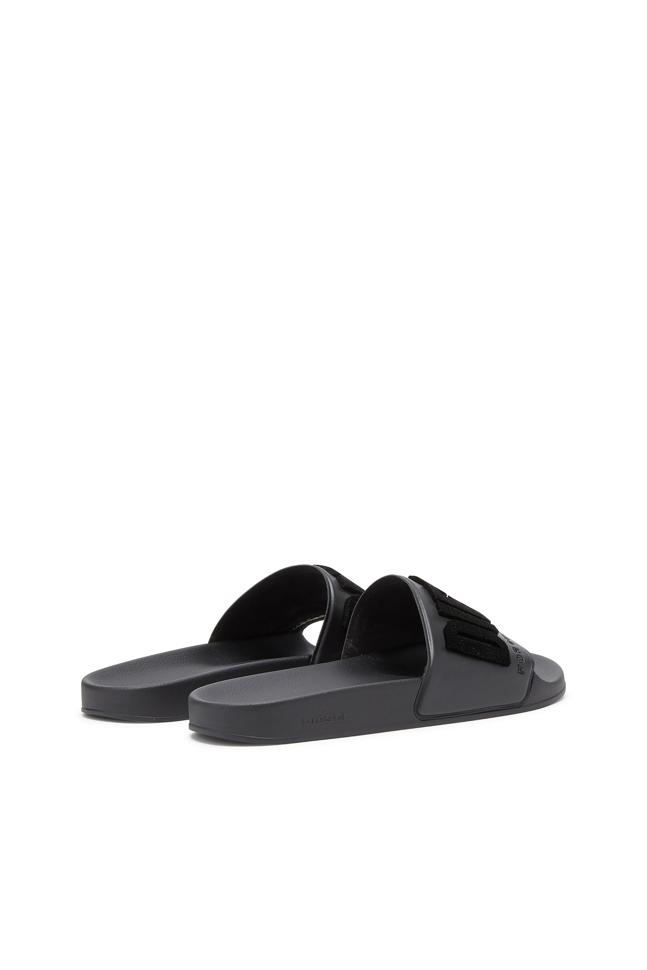 SA-MAYEMI FLOCK SANDALS